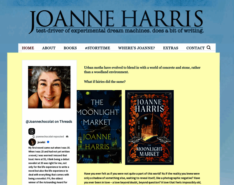 Joanne-harris.co.uk thumbnail