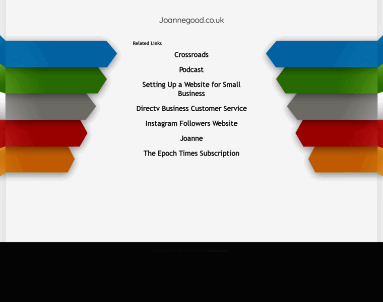 Joannegood.co.uk thumbnail