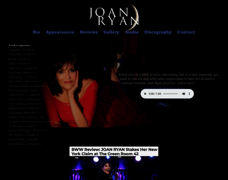 Joanryan.com thumbnail