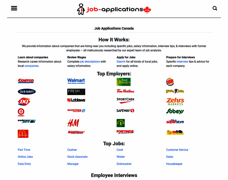Job-applications.ca thumbnail