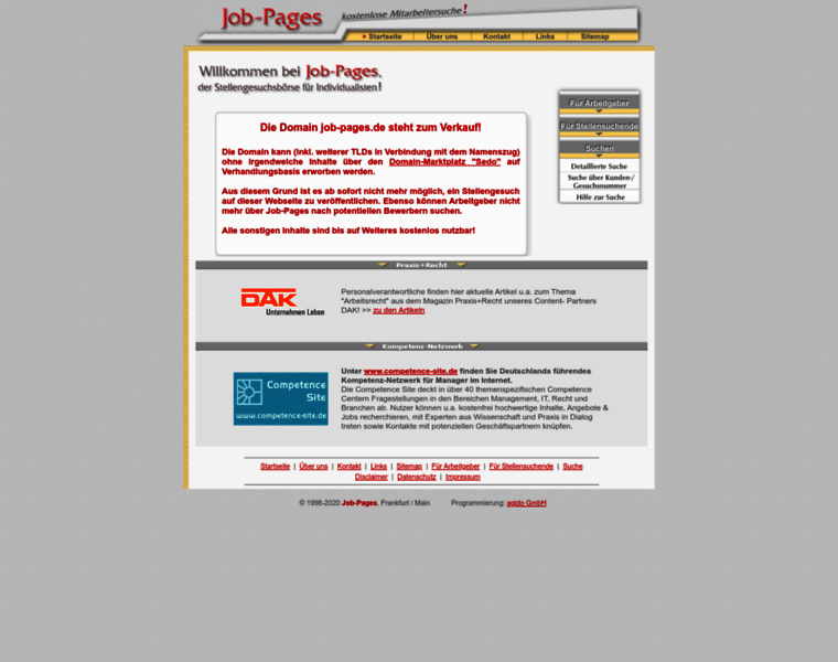 Job-pages.de thumbnail