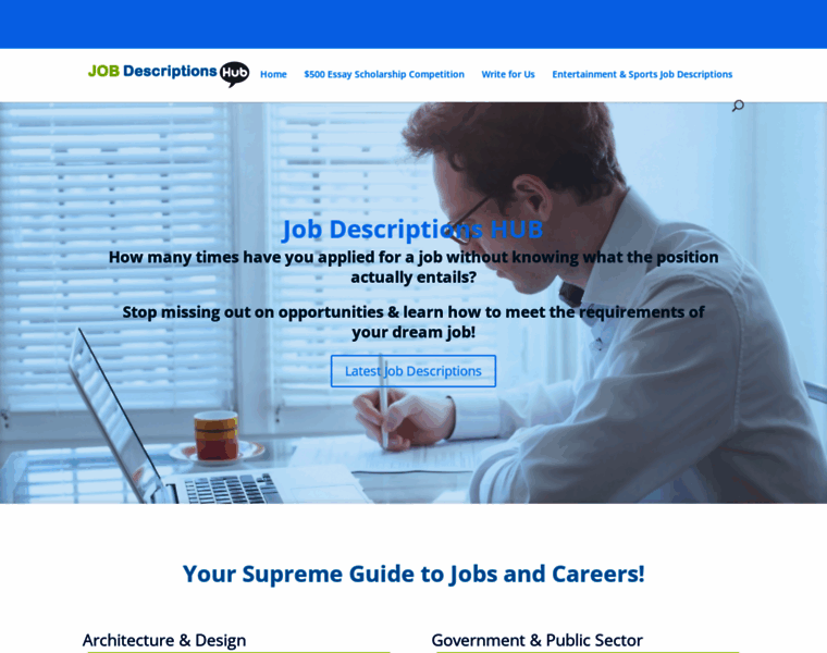 Jobdescriptionshub.com thumbnail
