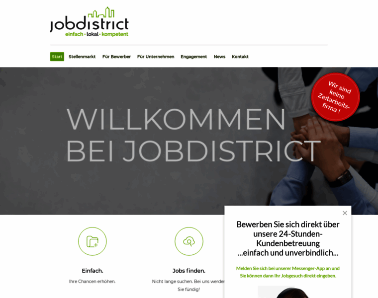 Jobdistrict.de thumbnail