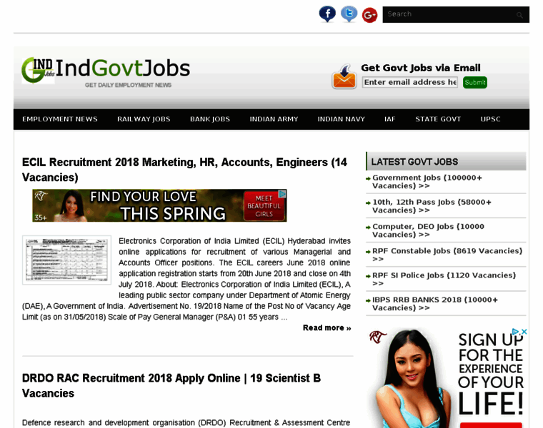 Jobforindia.com thumbnail