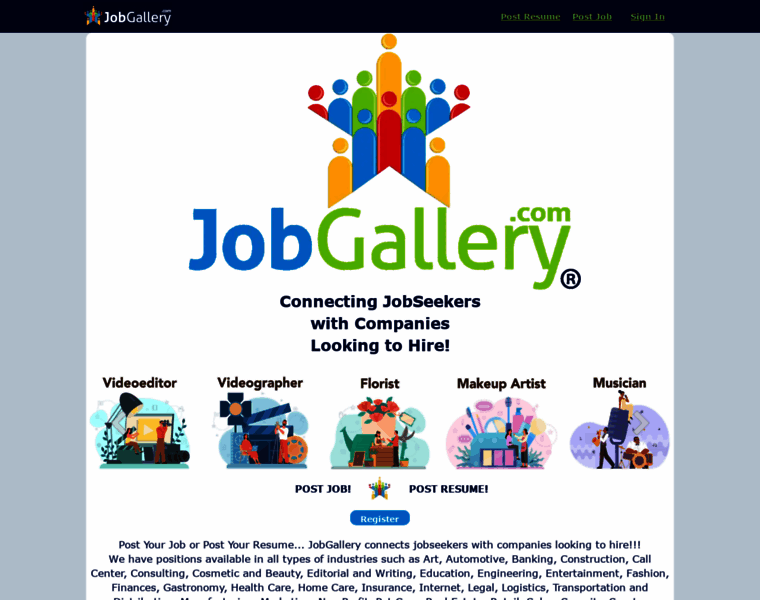 Jobgallery.com thumbnail