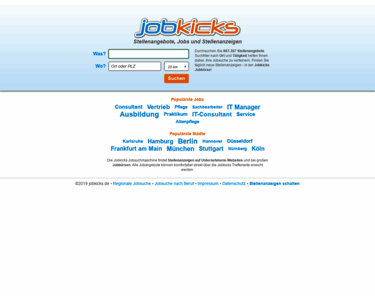Jobkicks.de thumbnail