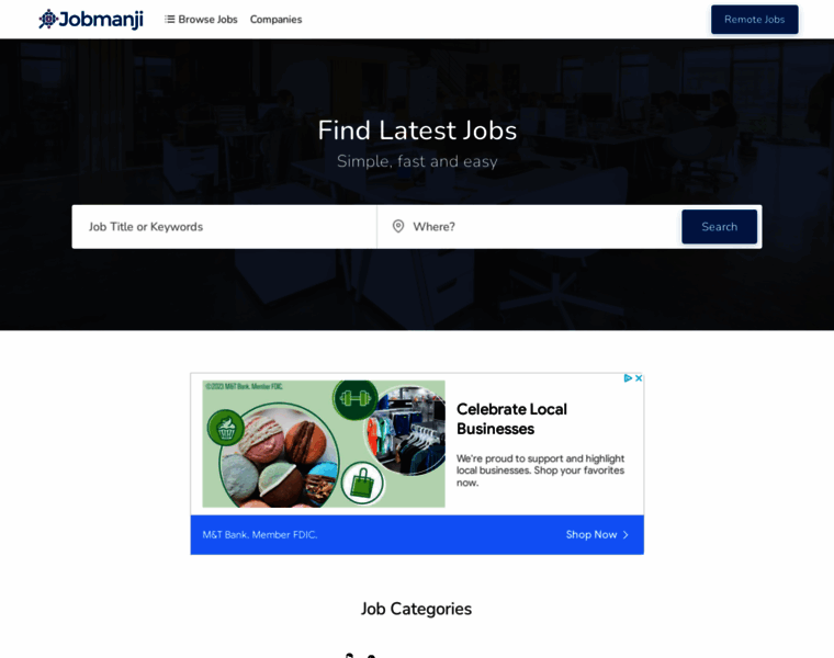 Jobmanji.co.uk thumbnail