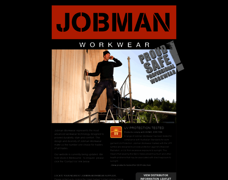 Jobmanworkwear.com.au thumbnail