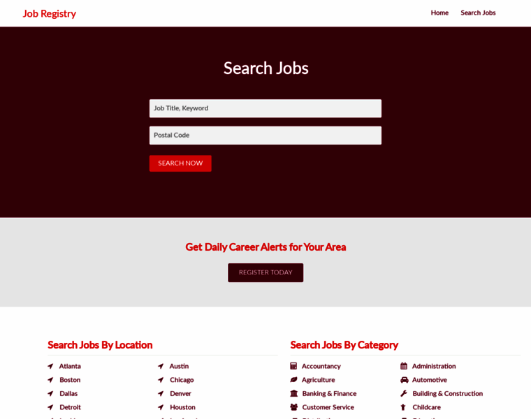Jobregistry.net thumbnail