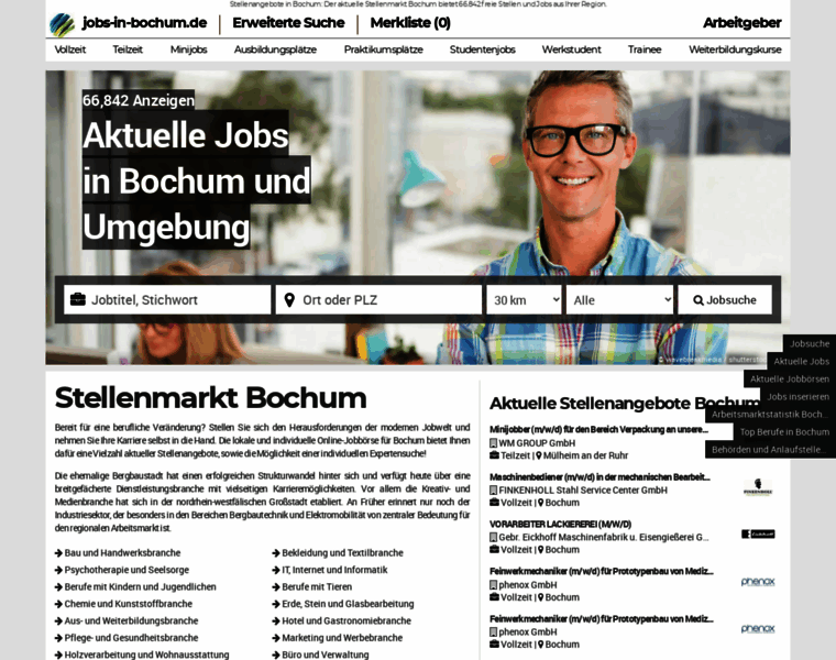 Jobs-in-bochum.de thumbnail