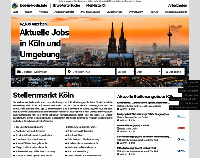 Jobs-in-koeln.info thumbnail