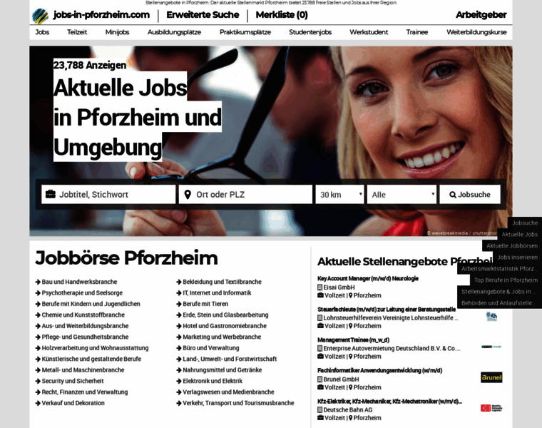 Jobs-in-pforzheim.com thumbnail