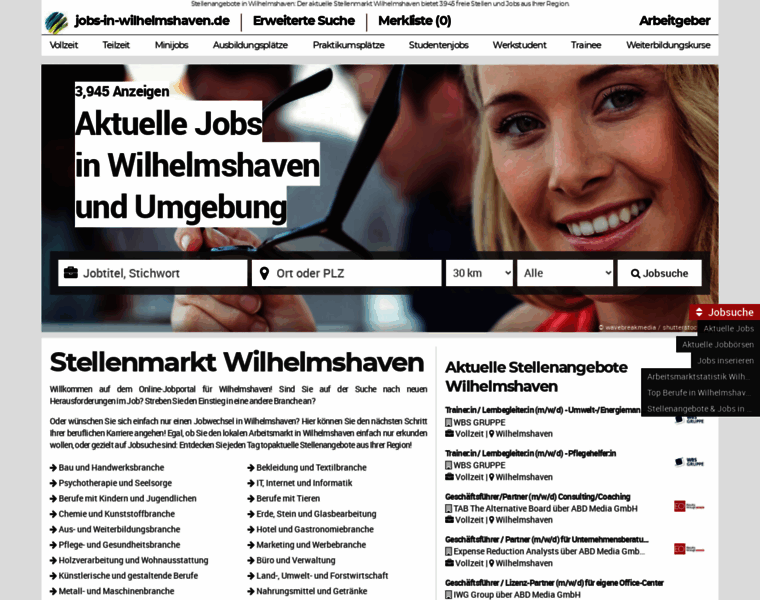 Jobs-in-wilhelmshaven.de thumbnail