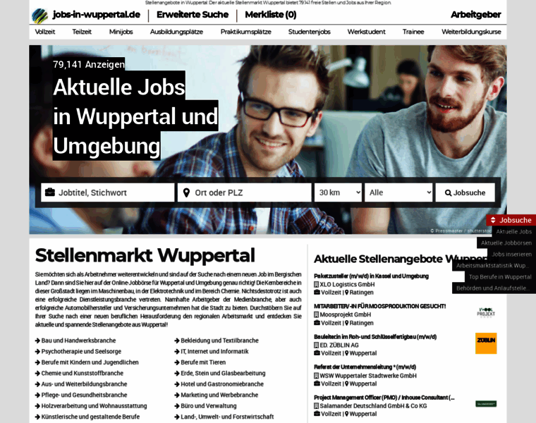 Jobs-in-wuppertal.de thumbnail
