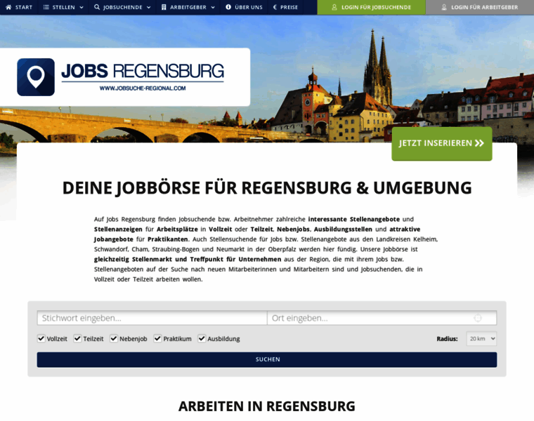 Jobs-regensburg.com thumbnail
