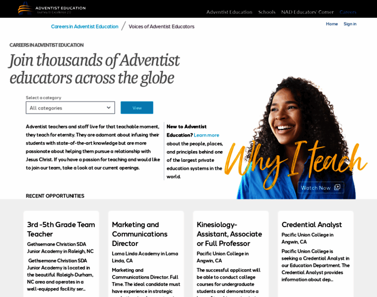 Jobs.adventisteducation.org thumbnail Jobs.adventisteducation.org thumbnail