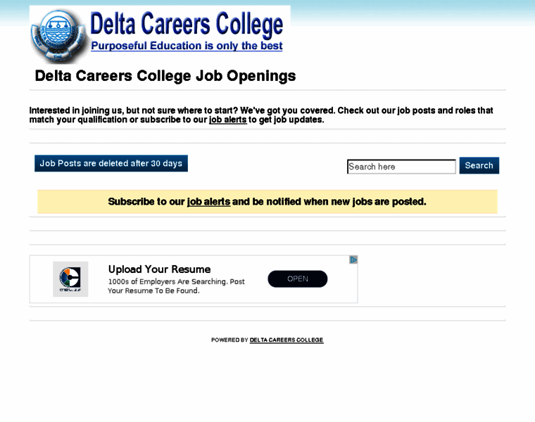 Jobs.deltacareers.sch.ng thumbnail