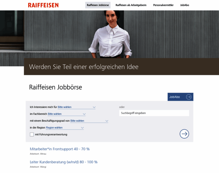Jobs.raiffeisen.ch thumbnail