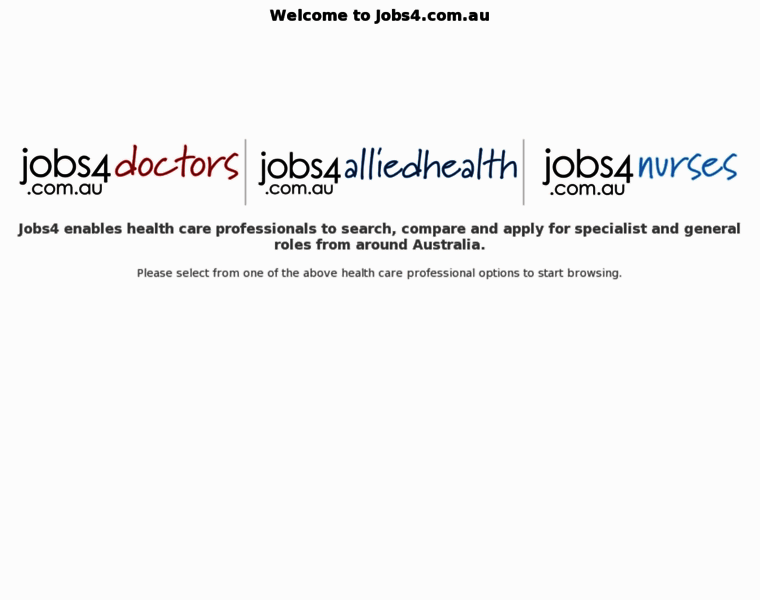 Jobs4.com.au thumbnail
