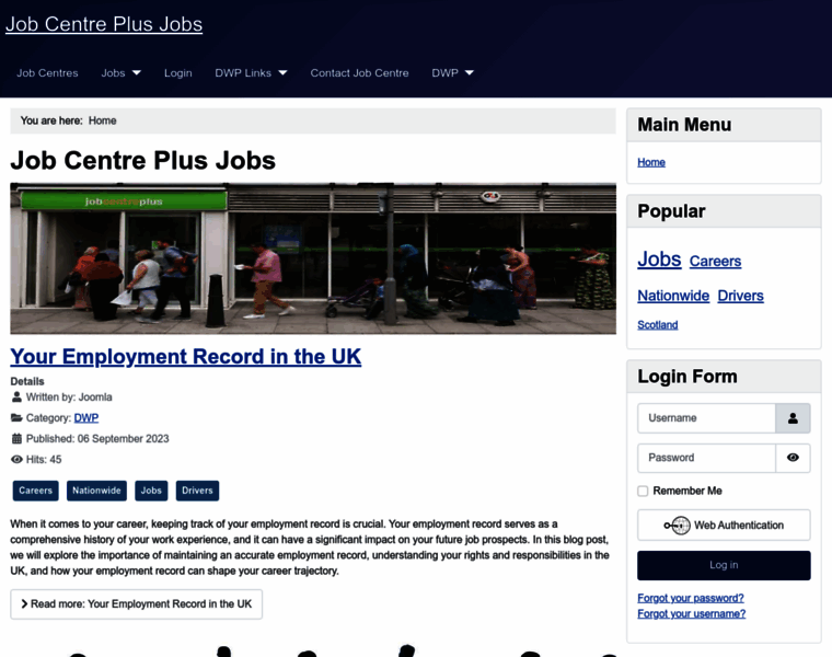 Jobscentreplusjobs.co.uk thumbnail