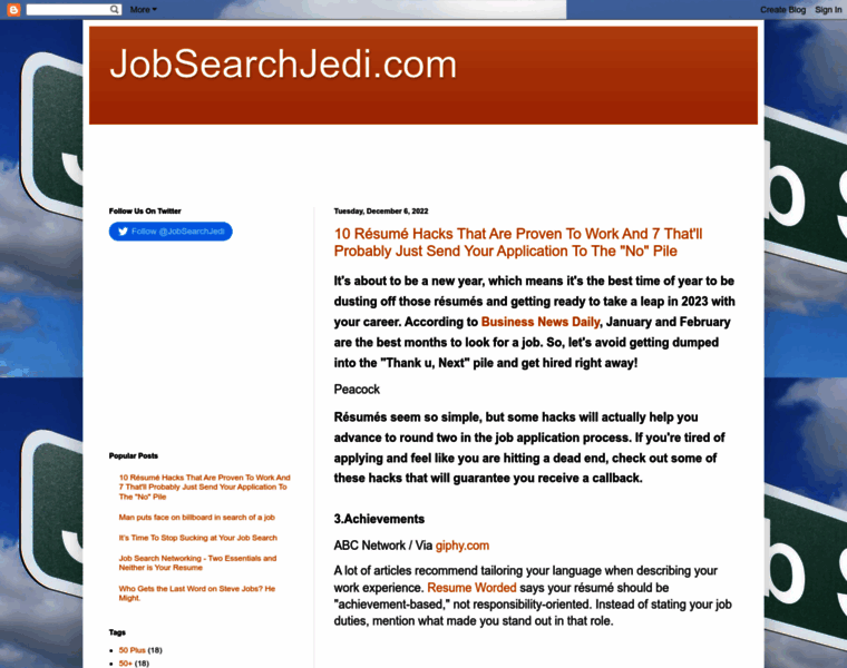 Jobsearchjedi.com thumbnail
