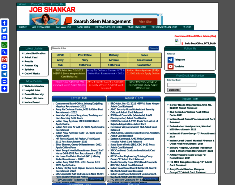Jobshankar.com thumbnail