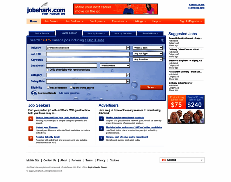 Jobshark.com thumbnail