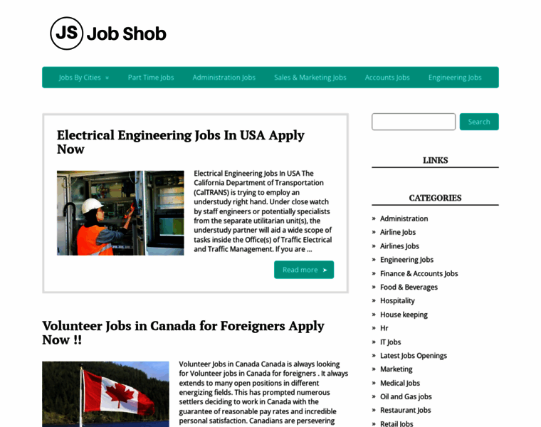 Jobshob.us thumbnail