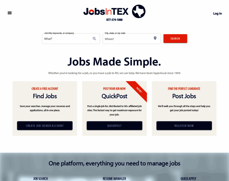 Jobsintex.com thumbnail
