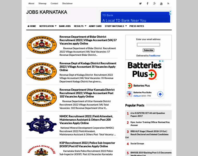 Jobskarnataka.com thumbnail