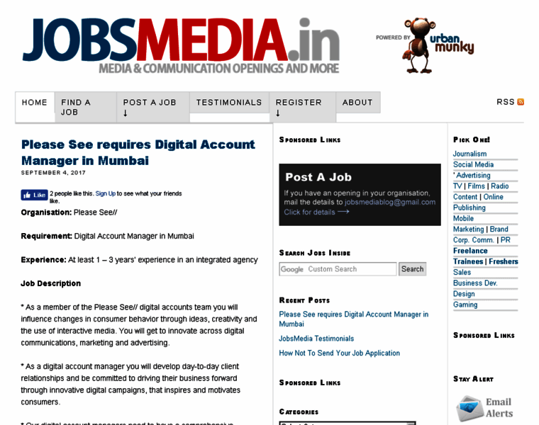 Jobsmedia.in thumbnail