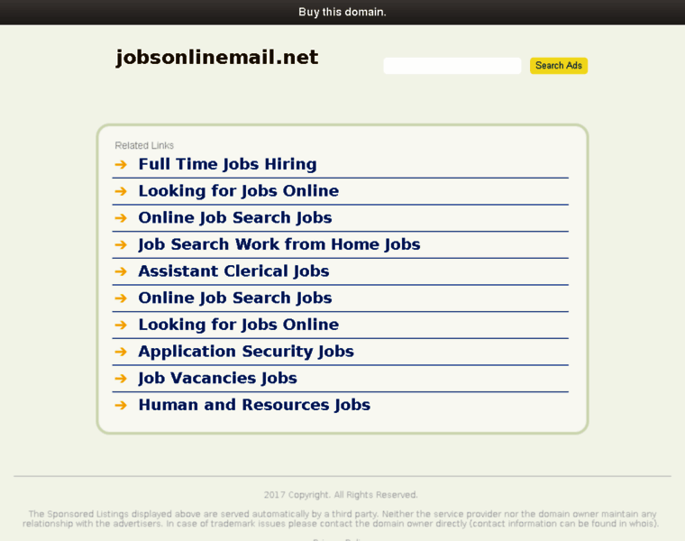 Jobsonlinemail.net thumbnail