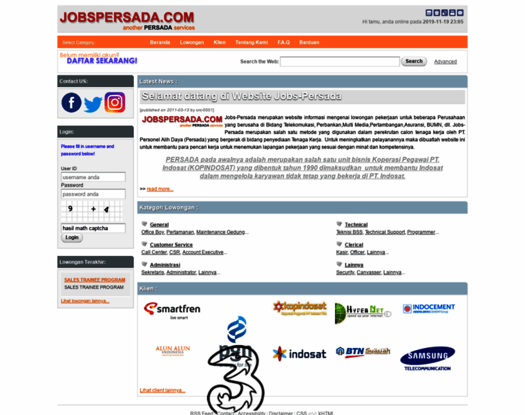 Jobspersada.com thumbnail