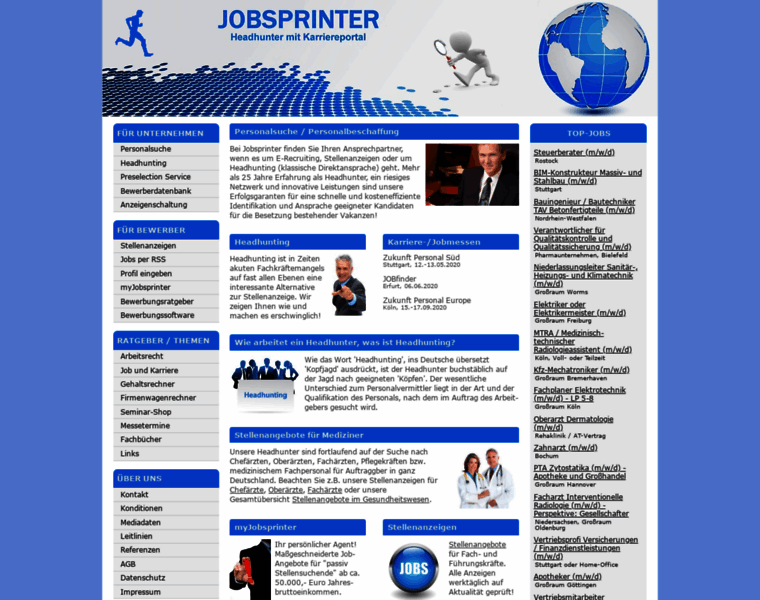 Jobsprinter.de thumbnail