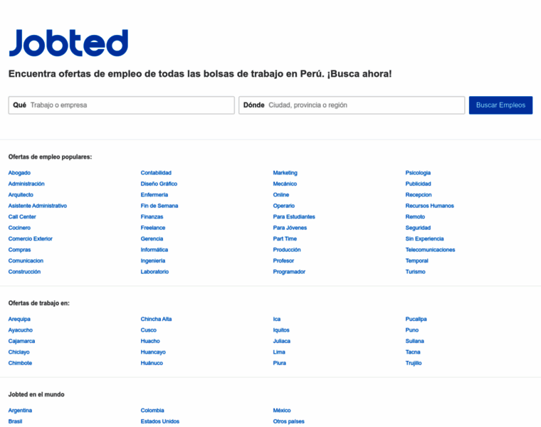 Jobted.com.pe thumbnail