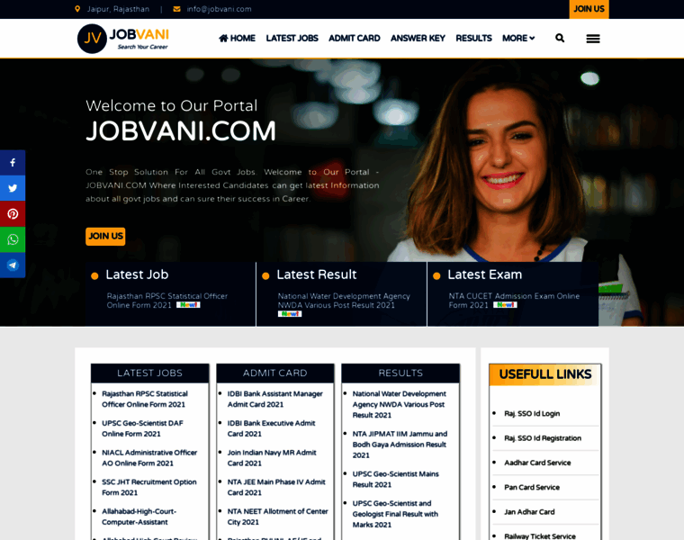 Jobvani.com thumbnail