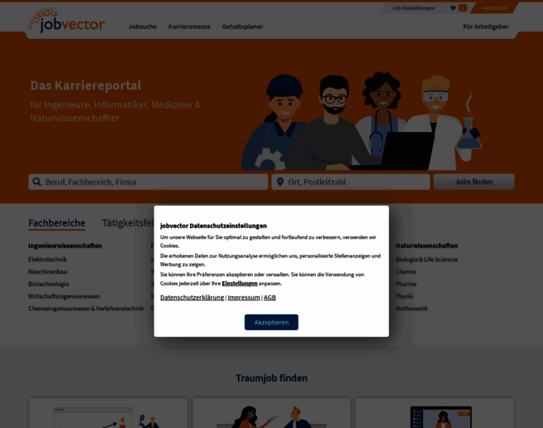 Jobvector.ch thumbnail
