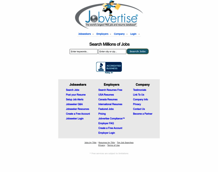 Jobvertise.com thumbnail Jobvertise.com thumbnail