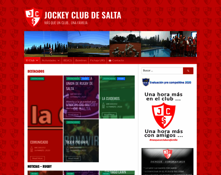 Jockeyclubdesalta.com thumbnail