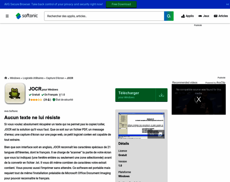 Jocr.softonic.fr thumbnail