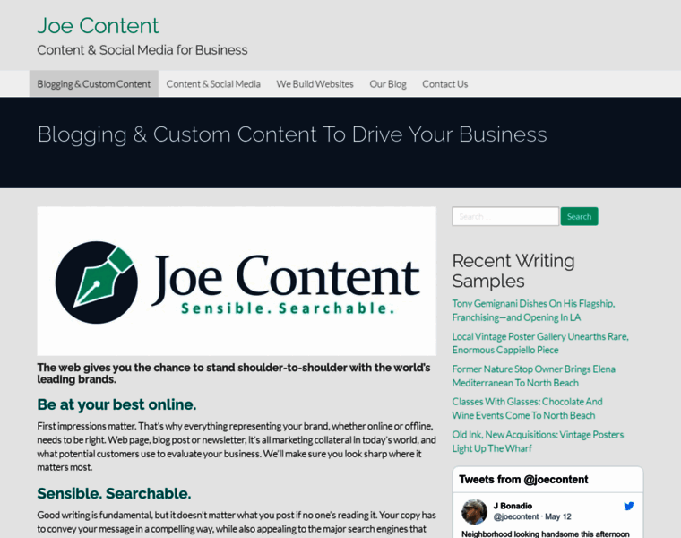 Joecontent.net thumbnail