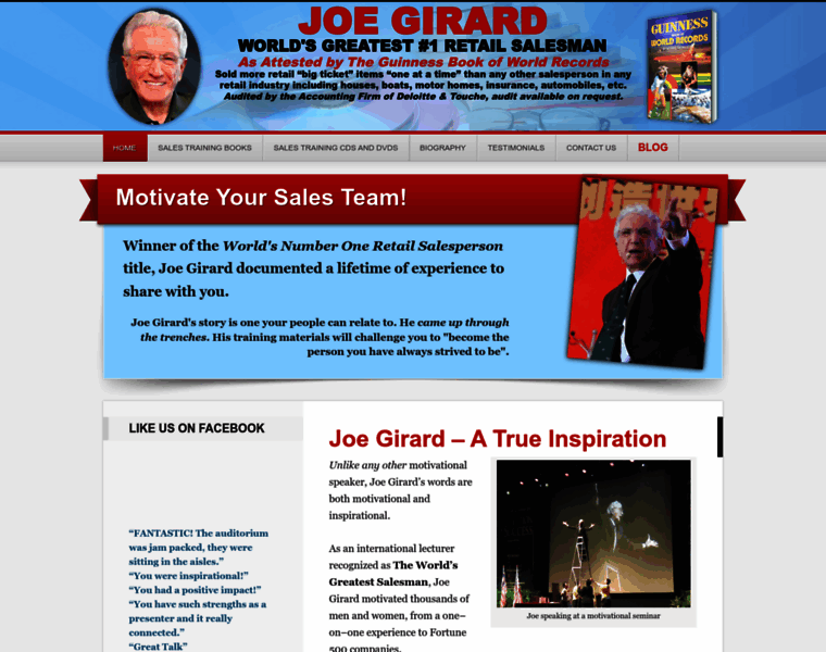 Joegirard.com thumbnail
