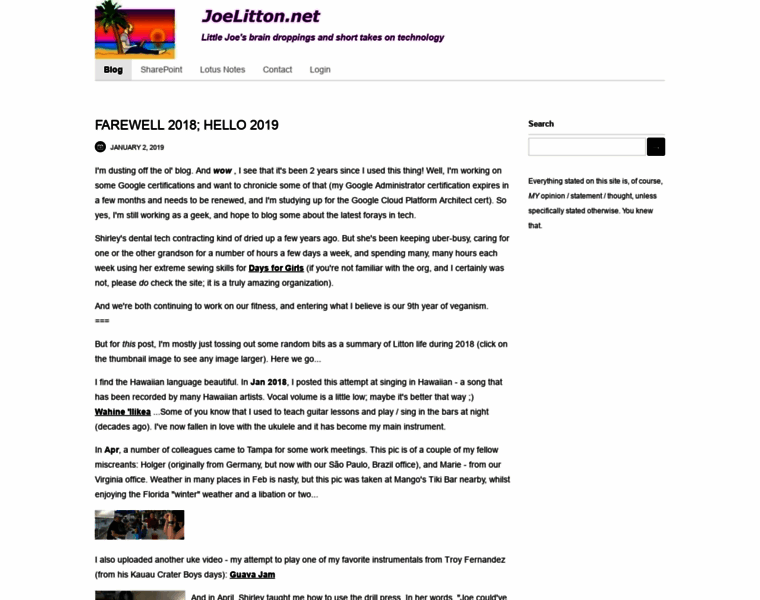 Joelitton.net thumbnail