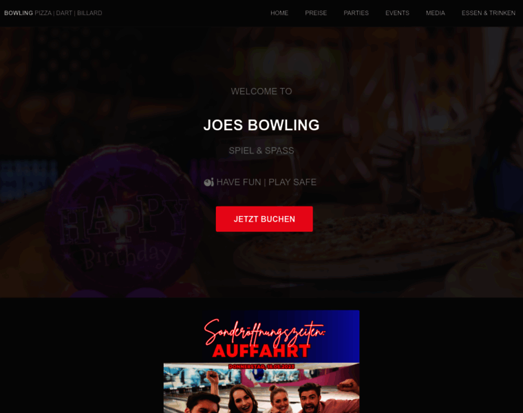 Joes-bowling.ch thumbnail