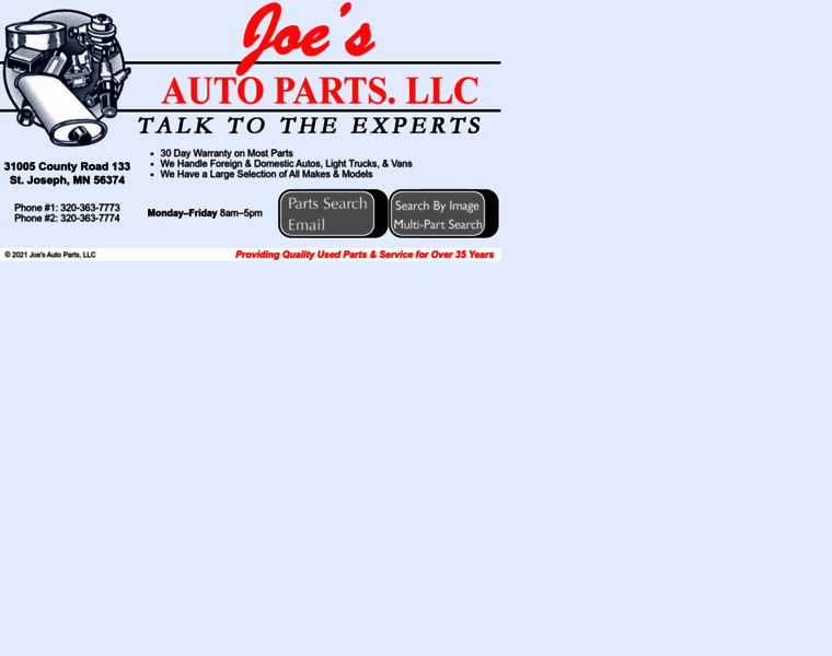 Joesautowrecking.com thumbnail Joesautowrecking.com thumbnail