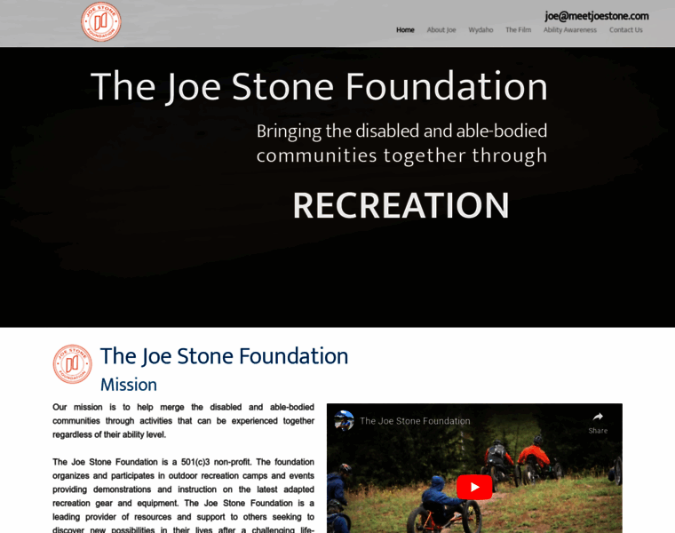Joestonefoundation.org thumbnail