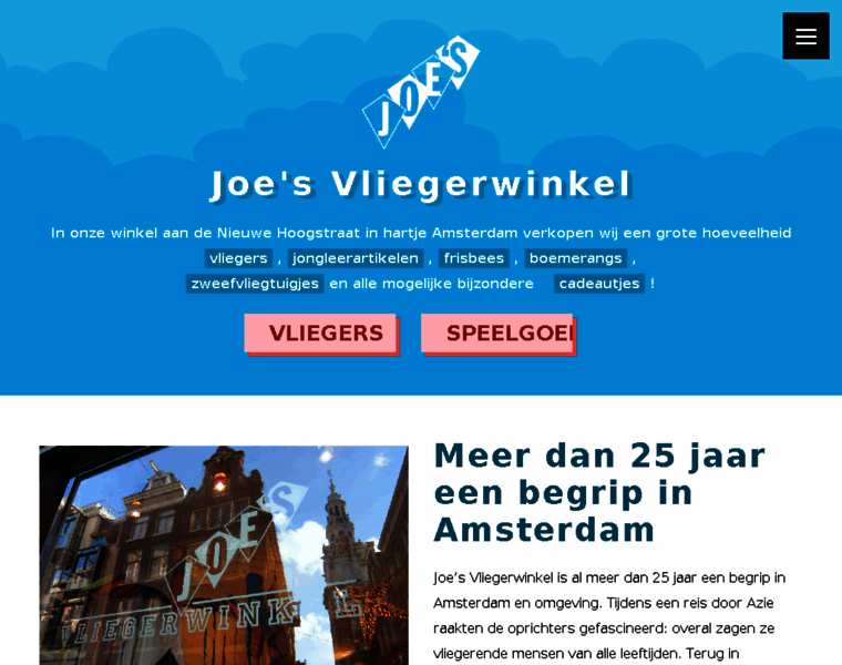 Joesvliegerwinkel.nl thumbnail