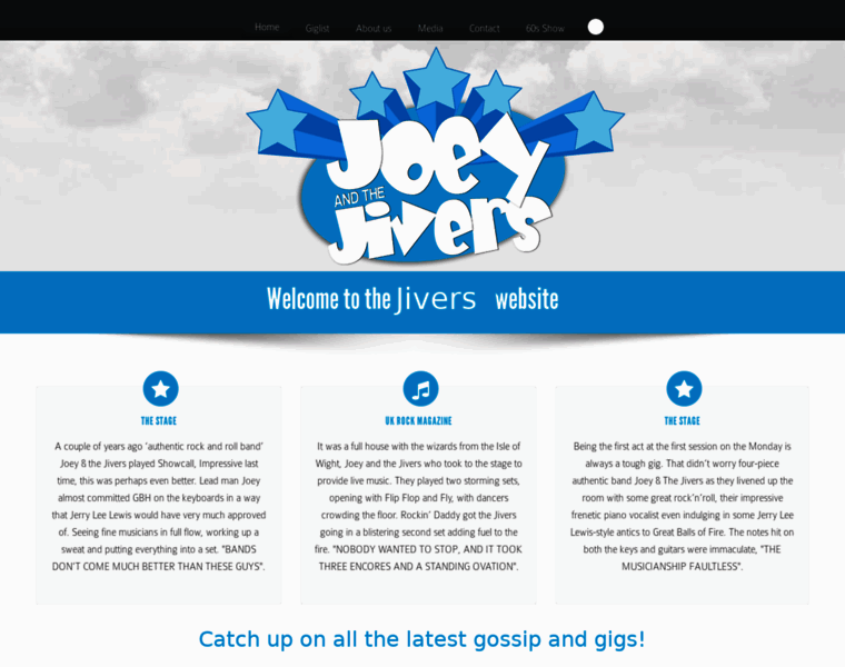 Joeyandthejivers.co.uk thumbnail