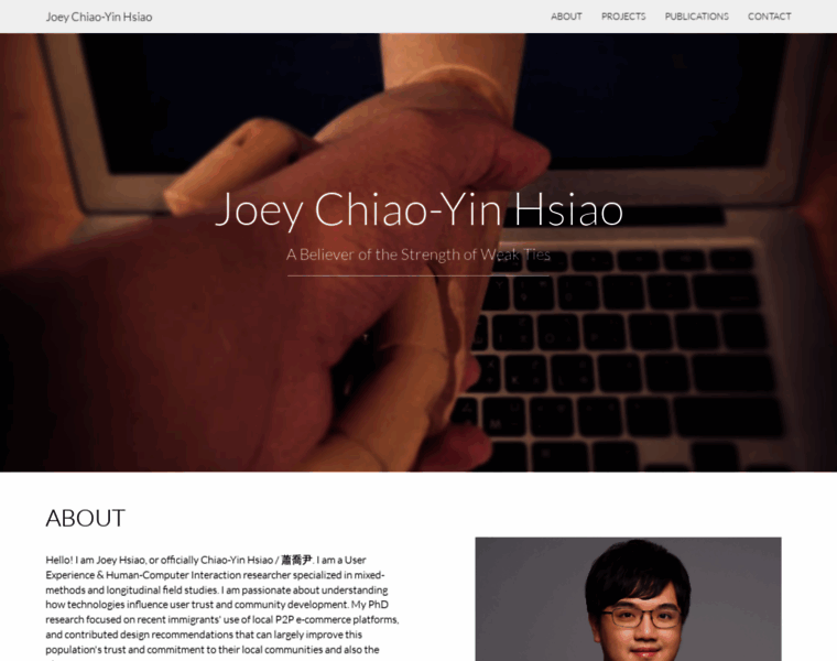 Joeyhsiao.info thumbnail