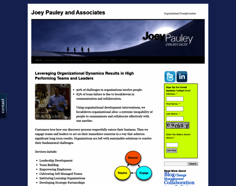 Joeypauley.com thumbnail